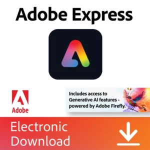 Adobe Creative Cloud Express Premium | 1 year | Windows | Mac | Android | iOS