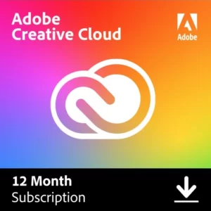 Adobe Creative Cloud Individual (all apps) | Subscription | 1 Year | 100 GB Cloud